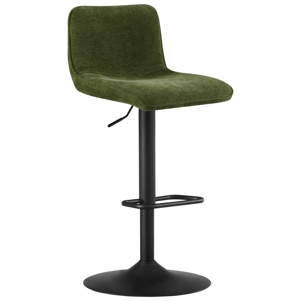 home24 BARHOCKER Schwarz, Grün home24 BARHOCKER Schwarz, Grün