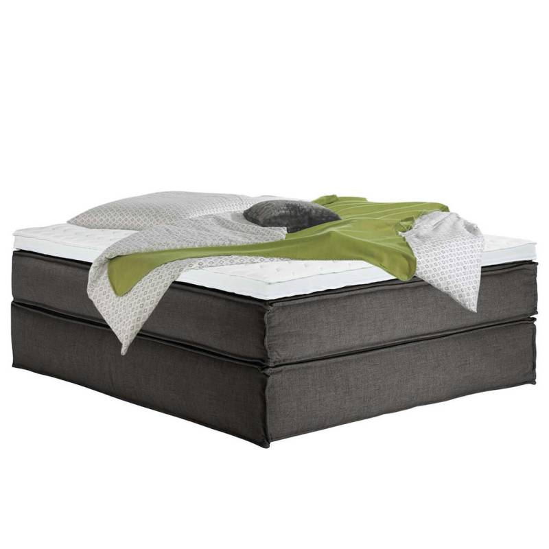 home24 BOXSPRINGBETT Anthrazit