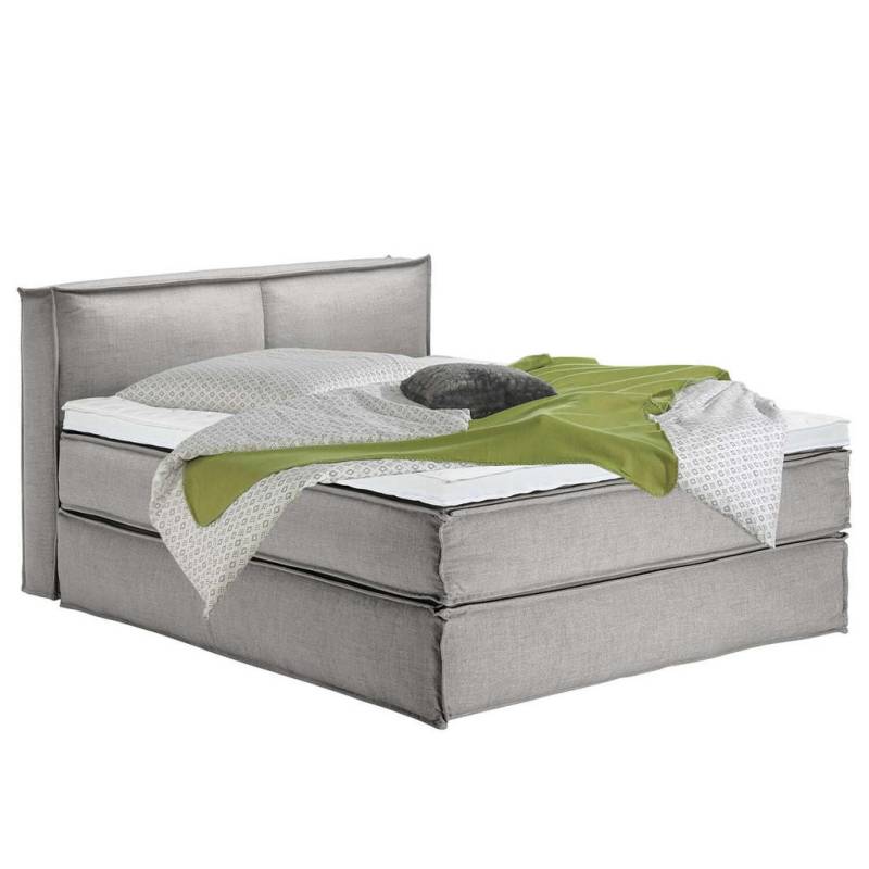 home24 BOXSPRINGBETT Hellgrau