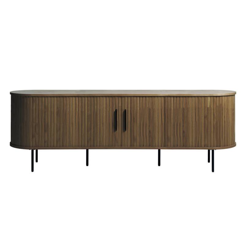 home24 LOWBOARD Eiche dunkel