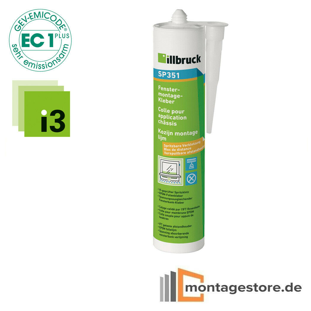 illbruck Fenster Montage Kleber SP351 Fenstermontage Fensterbank 310ml / 600ml von Montagestore