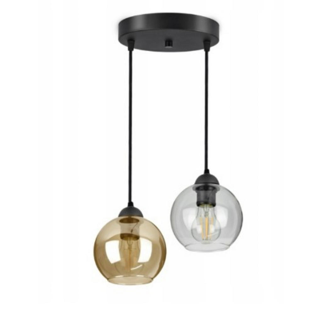 kiki design PENDELLEUCHTE Transparent, Honig