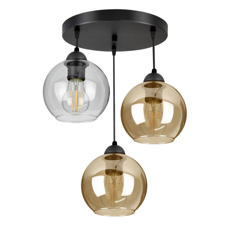 kiki design PENDELLEUCHTE Transparent, Honig