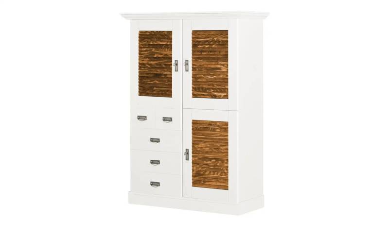maison bleue Highboard  Fancy ¦ weiß ¦ Maße (cm): B: 118,5 H: 163,5 T: 48.0 Kommoden & Sideboards > Highboards - Höffner