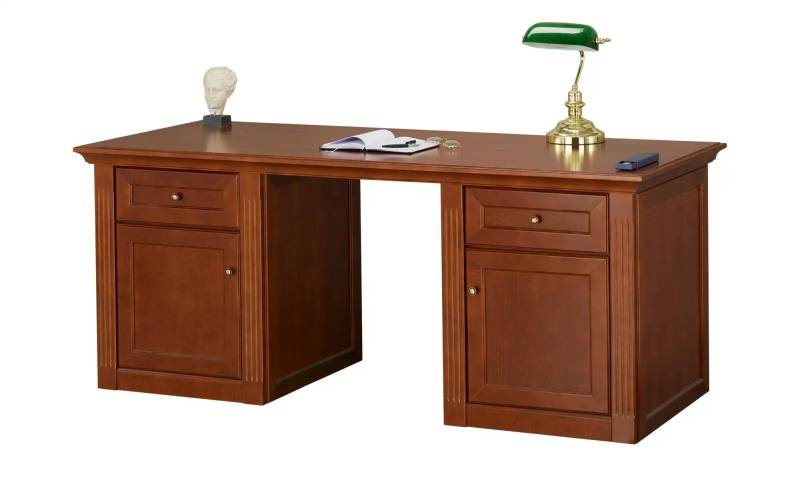 maison bleue Schreibtisch  Petit Chalet ¦ braun ¦ Maße (cm): B: 185 H: 76 T: 78.0 Tische > Schreibtische - Höffner
