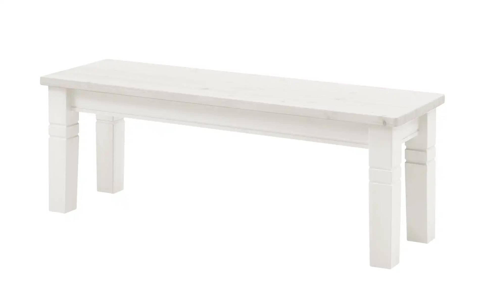 maison bleue Sitzbank massiv Florian ¦ weiß ¦ Maße (cm): B: 40 H: 46 Bänke > Einzelbänke - Höffner maison bleue Sitzbank massiv Florian ¦ weiß ¦ Maße (cm): B: 40 H: 46 Bänke > Einzelbänke - Höffner