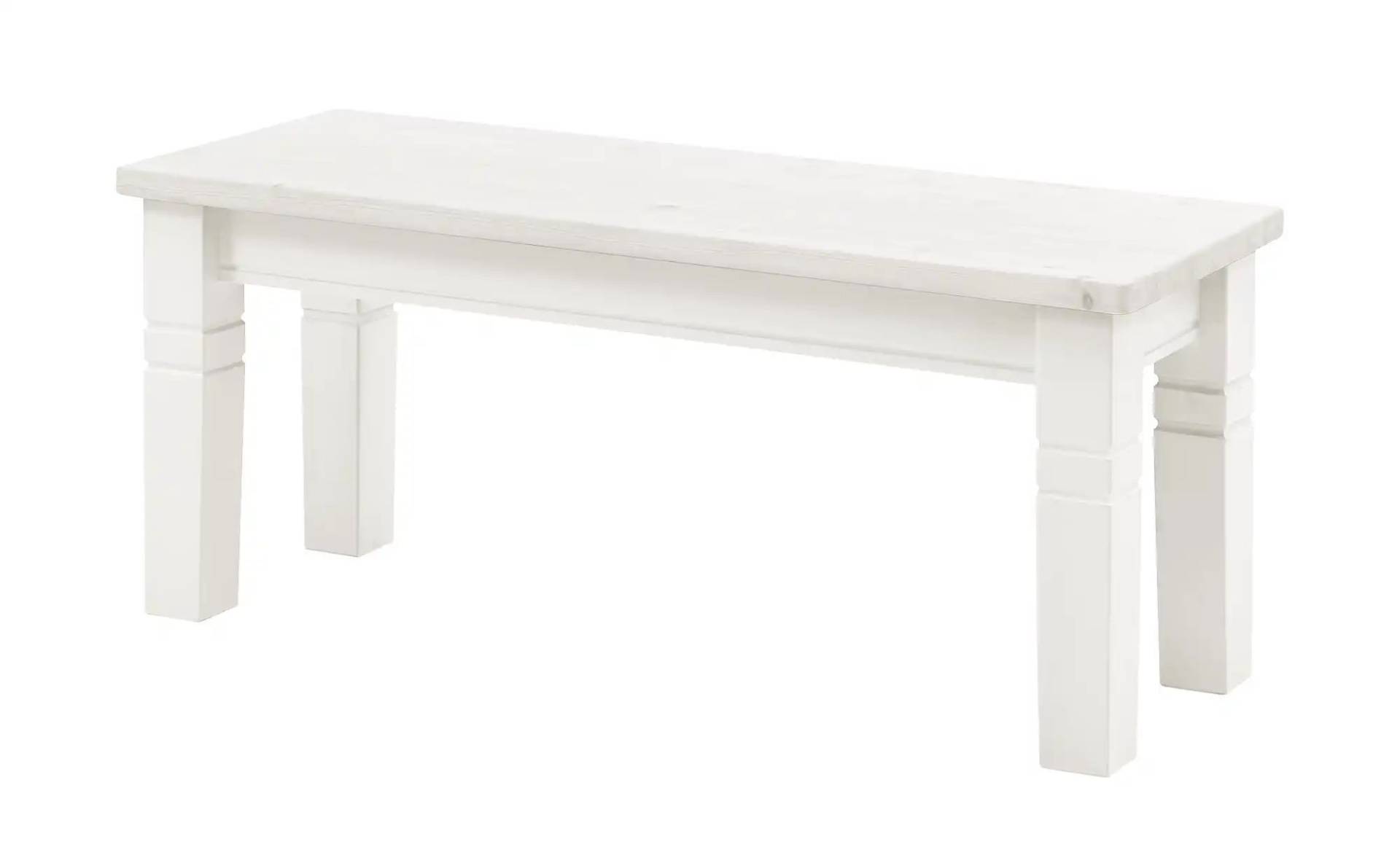 maison bleue Sitzbank massiv Florian ¦ weiß ¦ Maße (cm): B: 40 H: 46 Bänke > Einzelbänke - Höffner maison bleue Sitzbank massiv Florian ¦ weiß ¦ Maße (cm): B: 40 H: 46 Bänke > Einzelbänke - Höffner