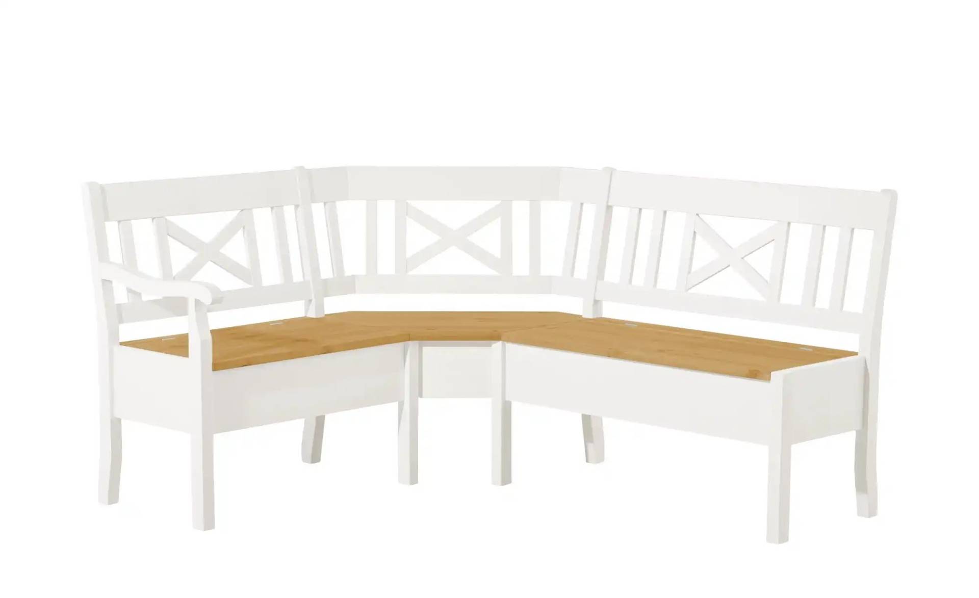maison bleue Truheneckbank massiv Florian ¦ weiß ¦ Maße (cm): H: 93 Bänke > Eckbänke - Höffner maison bleue Truheneckbank massiv Florian ¦ weiß ¦ Maße (cm): H: 93 Bänke > Eckbänke - Höffner