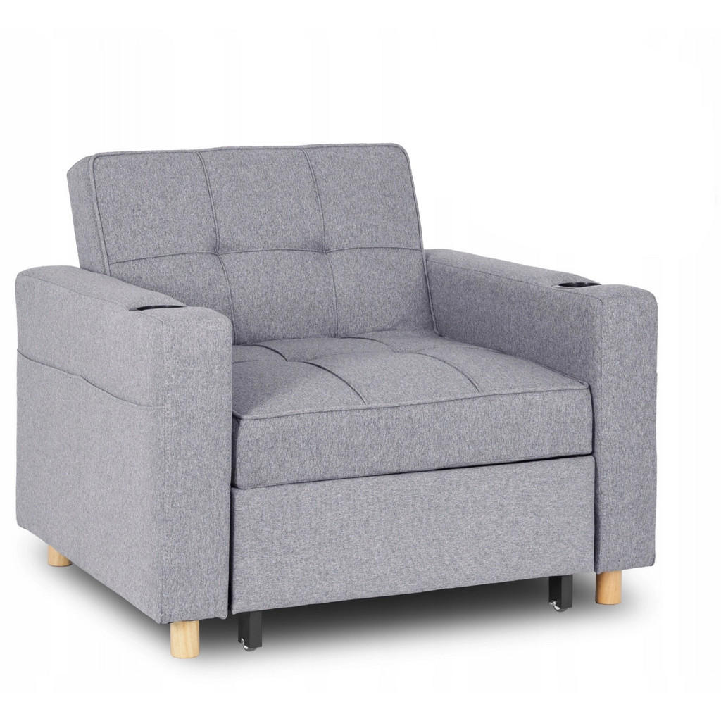 makarowski meble SCHLAFSESSEL Grau