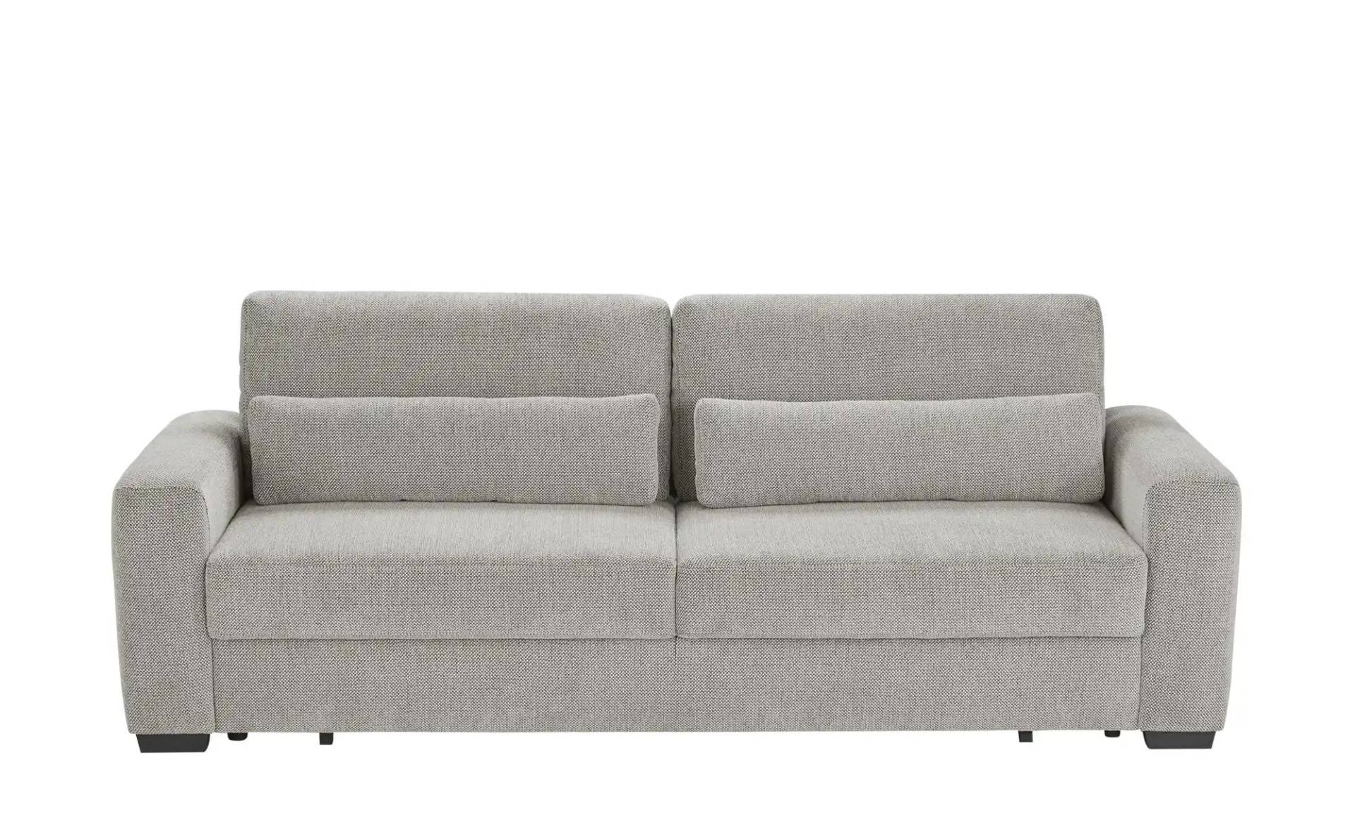medium Schlafsofa mit Bettkasten Kingsley De Luxe ¦ grau ¦ Maße (cm): B: 248 H: 92 T: 107.0 Polstermöbel > Sofas > 3-Sitzer - Möbel Kraft