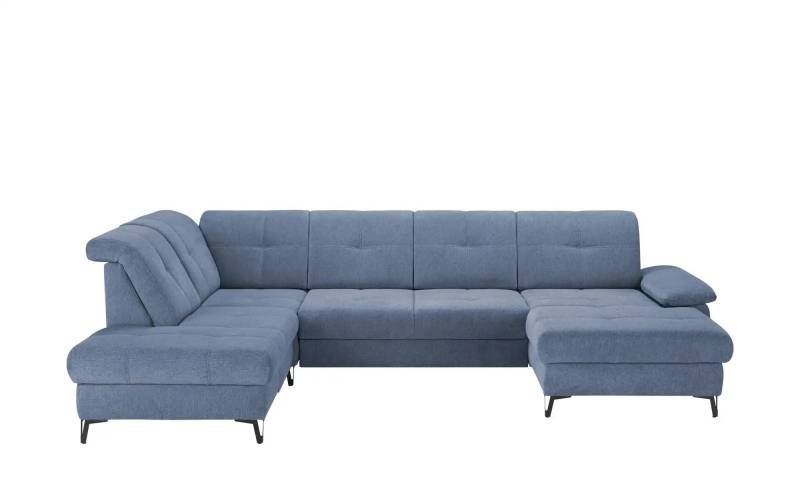 medium Wohnlandschaft  Planova II ¦ blau ¦ Maße (cm): B: 338 H: 96 T: 231.0 Polstermöbel > Sofas > Wohnlandschaften - Höffner