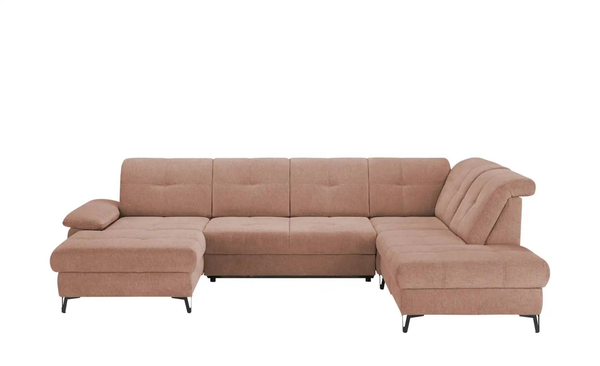 medium Wohnlandschaft  Planova II ¦ rosa/pink ¦ Maße (cm): B: 338 H: 96 T: 249.0 Polstermöbel > Sofas > Schlafsofas - Möbel Kraft