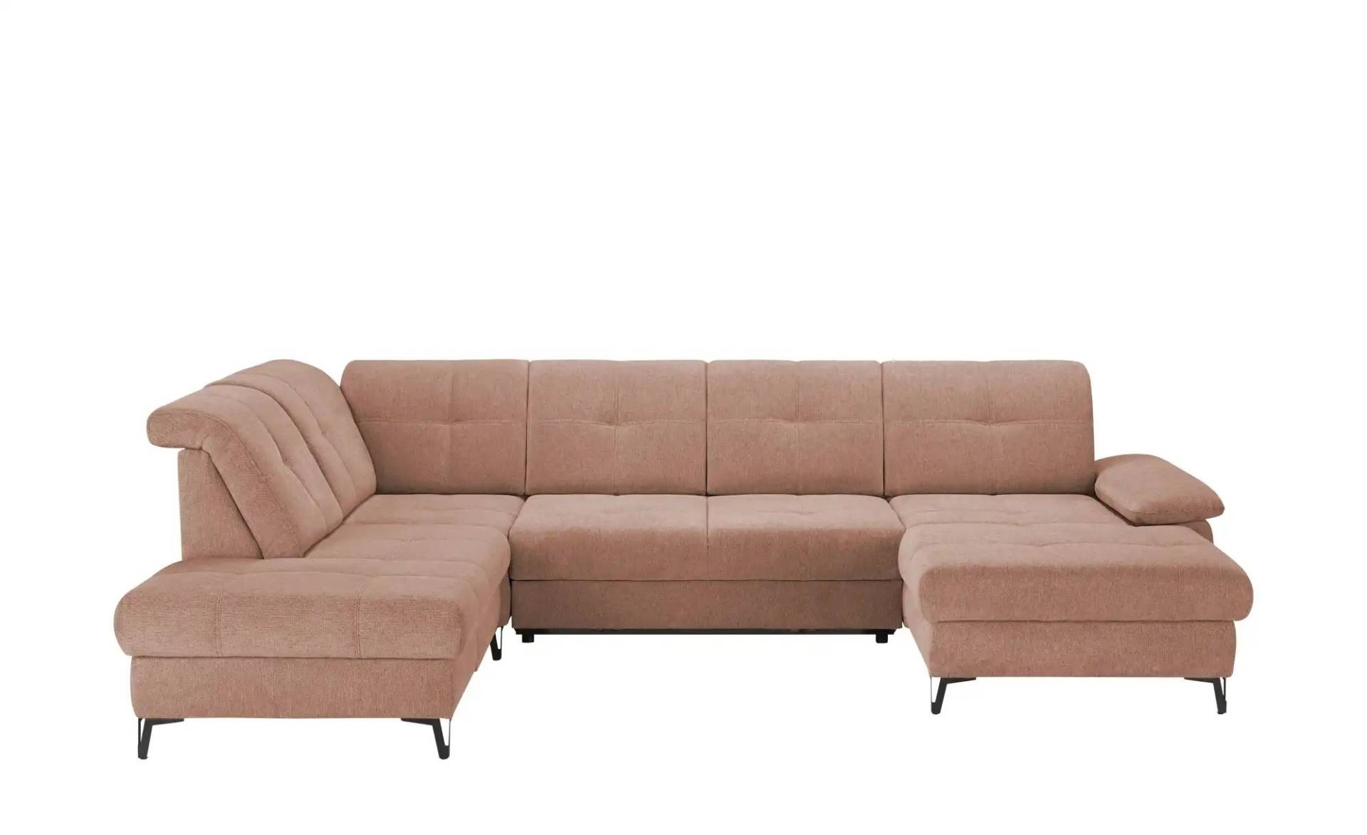 medium Wohnlandschaft  Planova II ¦ rosa/pink ¦ Maße (cm): B: 338 H: 96 T: 249.0 Polstermöbel > Sofas > Schlafsofas - Möbel Kraft