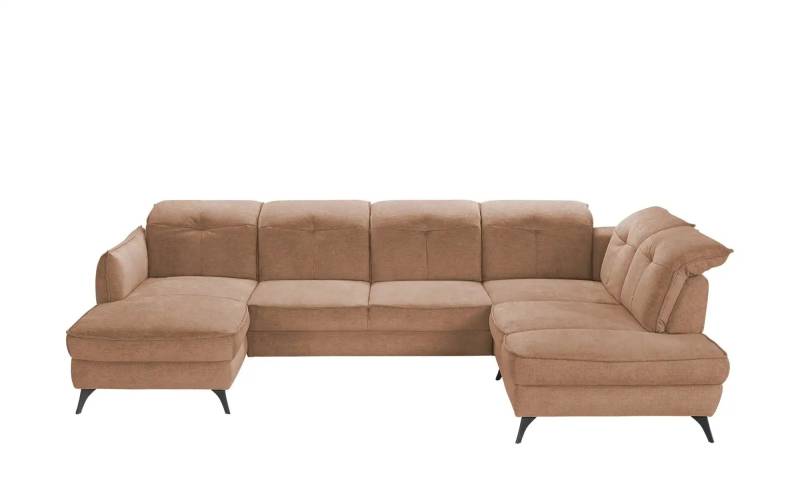 medium Wohnlandschaft inklusive diverser Funktionen Milan ¦ braun Polstermöbel > Sofas > Wohnlandschaften - Höffner