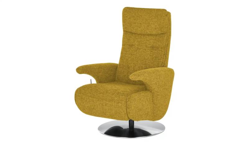 meinSofa Drehsessel  Franzi-S ¦ gelb ¦ Maße (cm): B: 73 H: 113 T: 83.0 Polstermöbel > Sessel > Fernsehsessel - Höffner