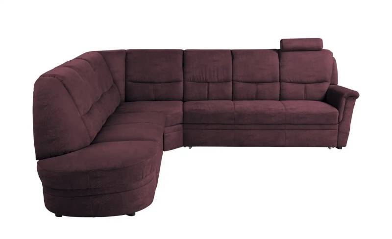 meinSofa Ecksofa  Chris ¦ rot ¦ Maße (cm): B: 290 H: 96 T: 277.0 Polstermöbel > Sofas > Ecksofas - Höffner