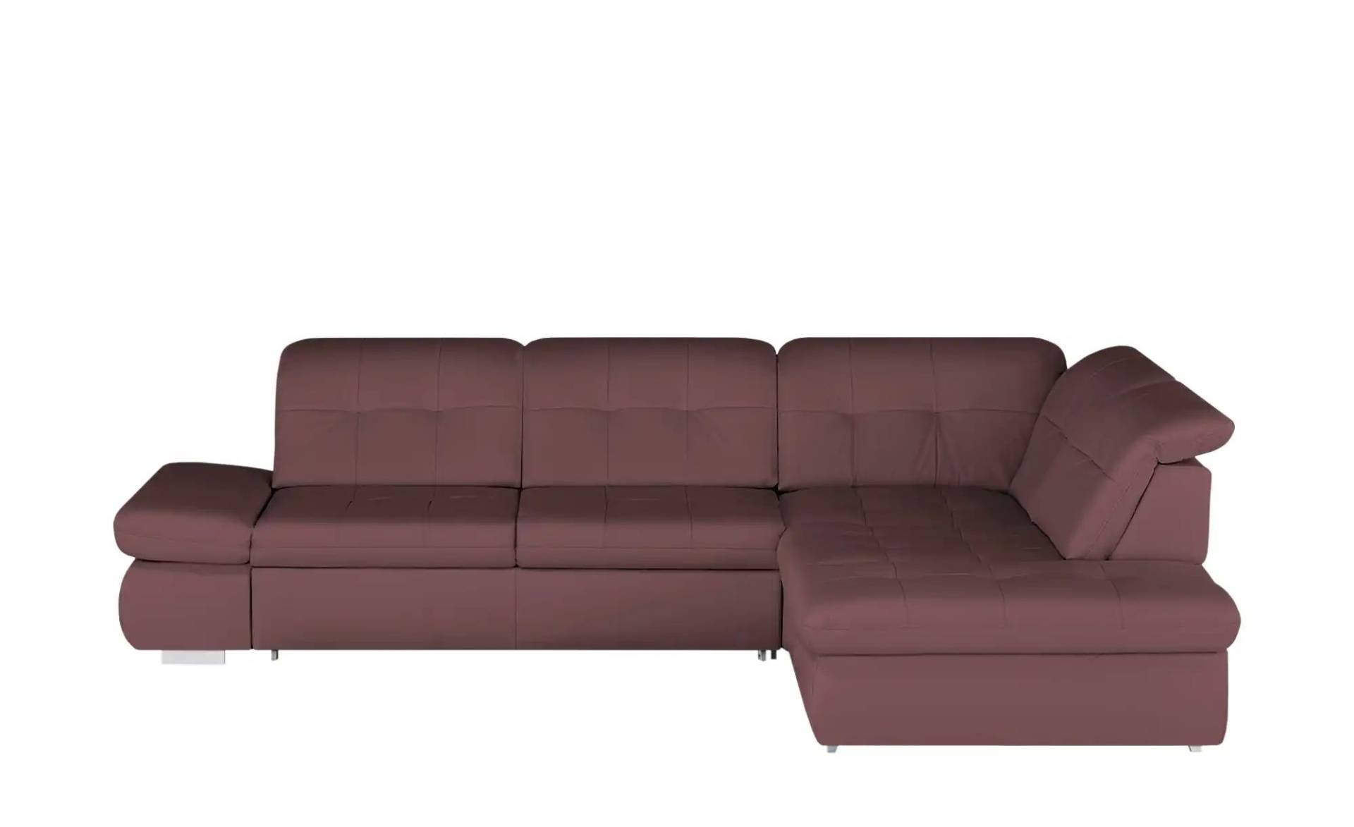 Kollektion Kraft Ecksofa Leder  Spencer ¦ rot ¦ Maße (cm): B: 323 H: 102 T: 260 Polstermöbel > Sofas > Ecksofas - Möbel Kraft