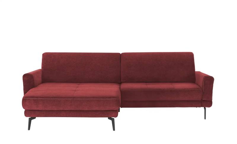 meinSofa Ecksofa  Mike ¦ rot ¦ Maße (cm): B: 251 H: 86 T: 180.0 Polstermöbel > Sofas > Ecksofas - Höffner