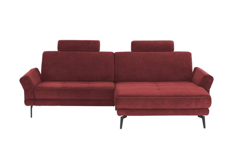 meinSofa Ecksofa  Mike ¦ rot ¦ Maße (cm): B: 251 H: 86 T: 216.0 Polstermöbel > Sofas > Ecksofas - Höffner