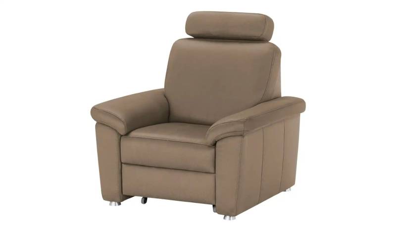 Kollektion Kraft Sessel Mikrofaser Rita ¦ braun ¦ Maße (cm): B: 102 H: 91 T: 91.0 Polstermöbel > Sessel > Clubsessel - Möbel Kraft
