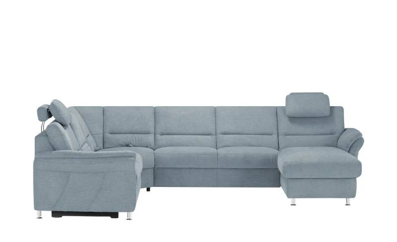 meinSofa Wohnlandschaft  Donald ¦ blau ¦ Maße (cm): B: 335 H: 89 T: 262.0 Polstermöbel > Sofas > Wohnlandschaften - Höffner
