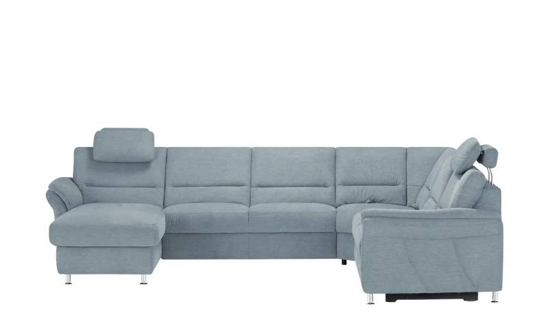 Kollektion Kraft Wohnlandschaft  Donald ¦ blau ¦ Maße (cm): B: 335 H: 89 T: 262.0 Polstermöbel > Sofas > Wohnlandschaften - Möbel Kraft