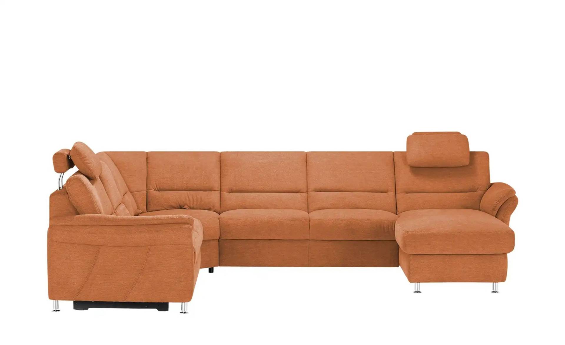 meinSofa Wohnlandschaft  Donald ¦ orange ¦ Maße (cm): B: 335 H: 89 T: 262.0 Polstermöbel > Sofas > Wohnlandschaften - Höffner