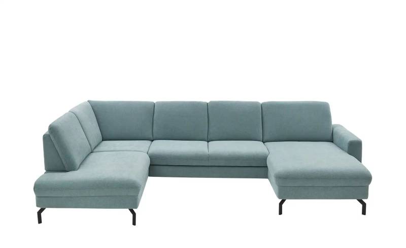 meinSofa Wohnlandschaft  Grace ¦ blau ¦ Maße (cm): B: 337 H: 89 T: 220.0 Polstermöbel > Sofas > Wohnlandschaften - Höffner