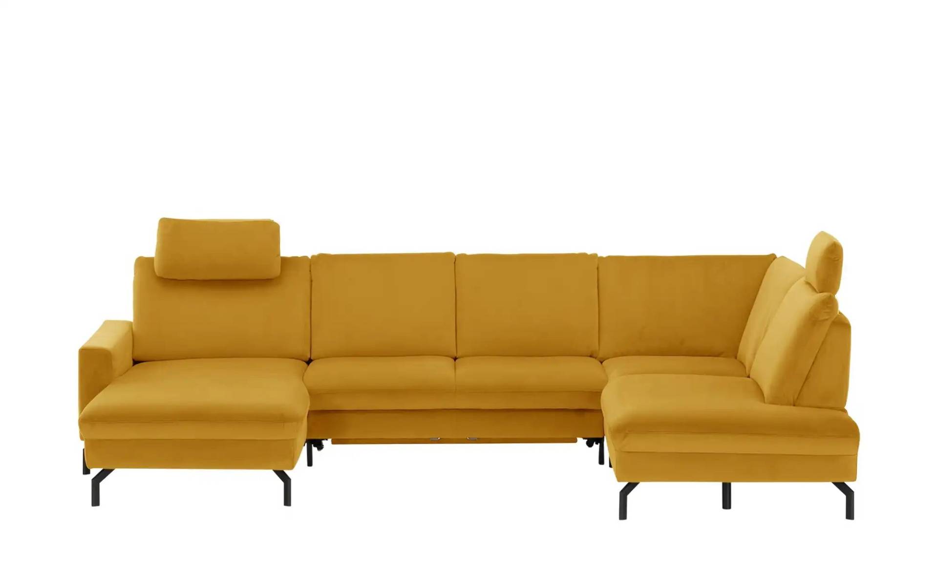 Kollektion Kraft Wohnlandschaft  Grace ¦ gelb ¦ Maße (cm): B: 332 H: 89 T: 220 Polstermöbel > Sofas > Schlafsofas - Möbel Kraft