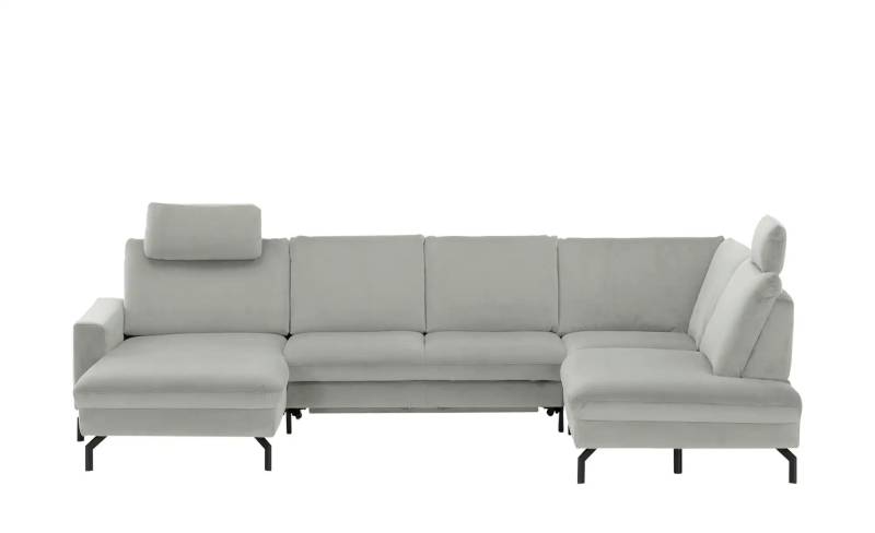 meinSofa Wohnlandschaft  Grace ¦ grau ¦ Maße (cm): B: 332 H: 89 T: 220.0 Polstermöbel > Sofas > Wohnlandschaften - Höffner