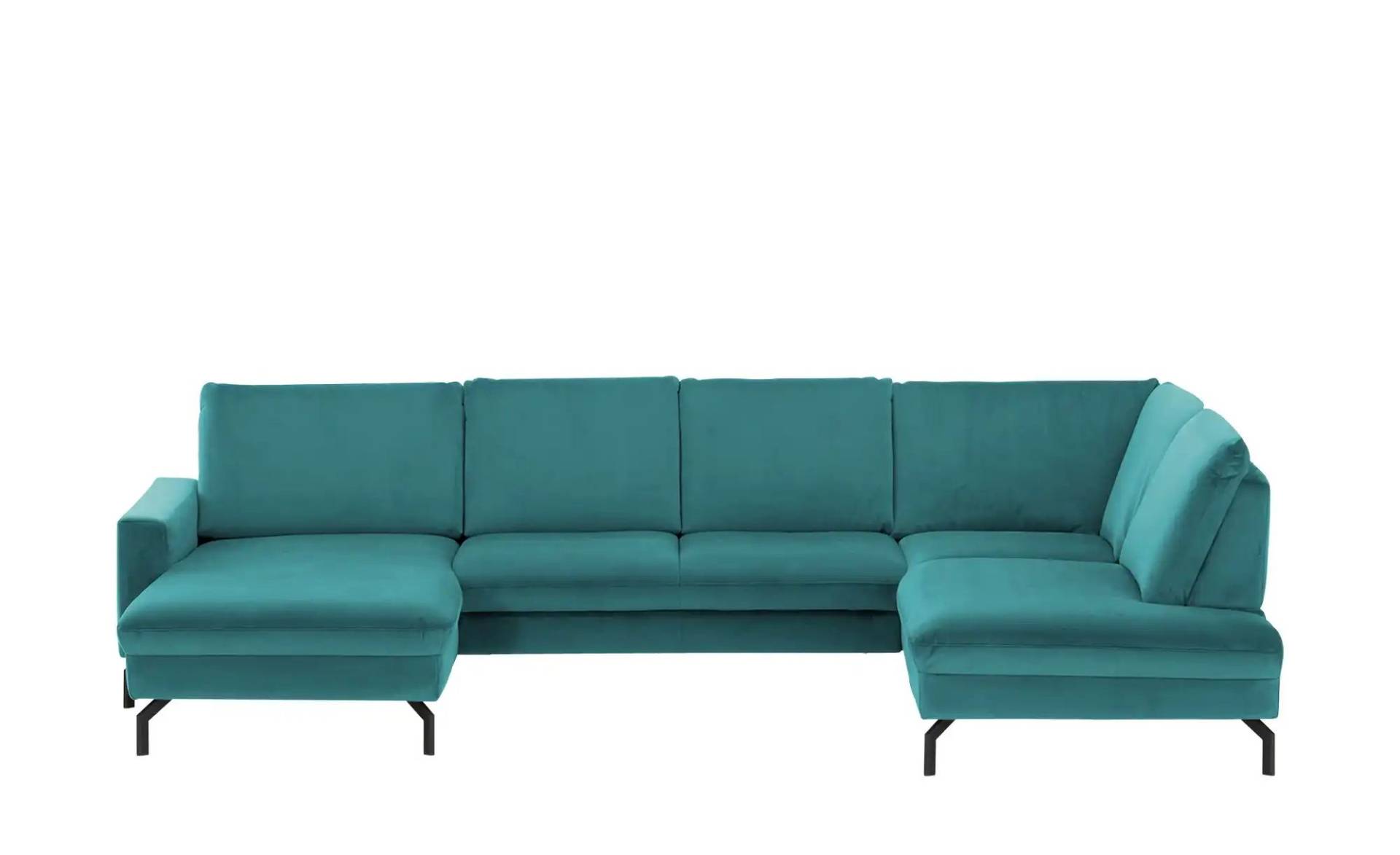 Kollektion Kraft Wohnlandschaft  Grace ¦ türkis/petrol ¦ Maße (cm): B: 332 H: 89 T: 220 Polstermöbel > Sofas > Wohnlandschaften - Möbel Kraft