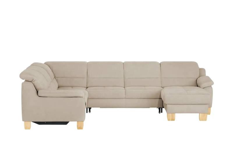 meinSofa Wohnlandschaft aus Mikrofaser Hanna ¦ braun ¦ Maße (cm): B: 322 H: 84 T: 264.0 Polstermöbel > Sofas > Wohnlandschaften - Höffner