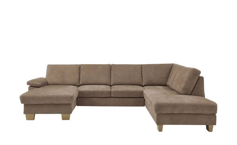 meinSofa Wohnlandschaft  Samu ¦ braun ¦ Maße (cm): B: 316 H: 90 T: 235.0 Polstermöbel > Sofas > Wohnlandschaften - Höffner
