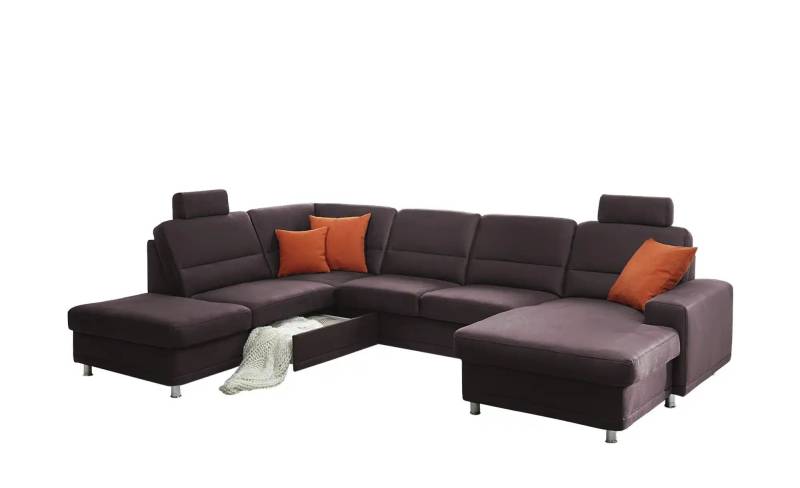 Kollektion Kraft Wohnlandschaft Steel  Marc ¦ lila/violett ¦ Maße (cm): B: 311 H: 85 T: 234.0 Polstermöbel > Sofas > Schlafsofas - Möbel Kraft