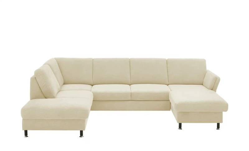 meinSofa Wohnlandschaft aus Flachgewebe Veit ¦ beige ¦ Maße (cm): B: 305 H: 90 T: 200.0 Polstermöbel > Sofas > Schlafsofas - Höffner