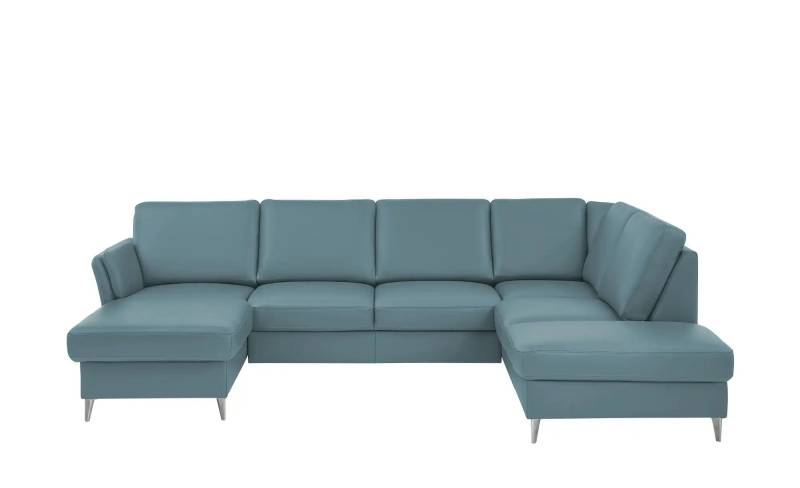 meinSofa Wohnlandschaft  Veit ¦ blau ¦ Maße (cm): B: 305 H: 90 T: 200.0 Polstermöbel > Sofas > Wohnlandschaften - Höffner