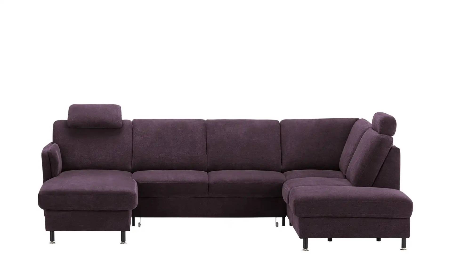 meinSofa Wohnlandschaft  Veit ¦ lila/violett ¦ Maße (cm): B: 305 H: 90 T: 200 Polstermöbel > Sofas > Schlafsofas - Höffner