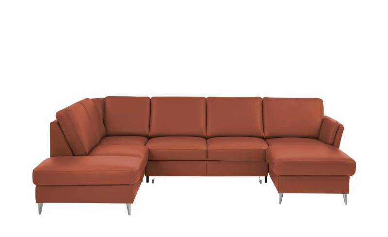 meinSofa Wohnlandschaft  Veit ¦ rot ¦ Maße (cm): B: 305 H: 90 T: 204.0 Polstermöbel > Sofas > Wohnlandschaften - Höffner