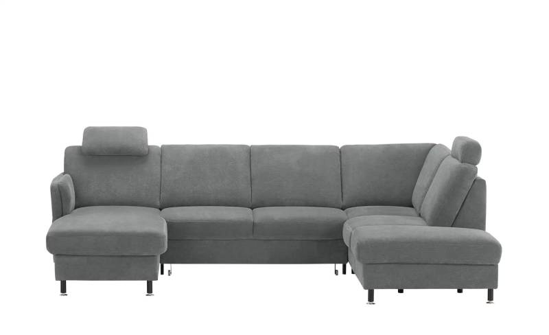 Kollektion Kraft Wohnlandschaft   ¦ grau ¦ Maße (cm): B: 305 H: 90 T: 200.0 Polstermöbel > Sofas > Schlafsofas - Möbel Kraft