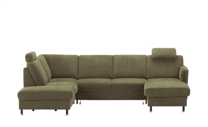 Kollektion Kraft Wohnlandschaft   ¦ grün ¦ Maße (cm): B: 305 H: 90 T: 200.0 Polstermöbel > Sofas > Schlafsofas - Möbel Kraft