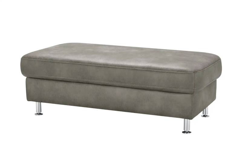 Mein Sofa bold XXL Hocker  Veit ¦ grau ¦ Maße (cm): B: 130 H: 46 T: 65.0 Polstermöbel > Hocker - Höffner