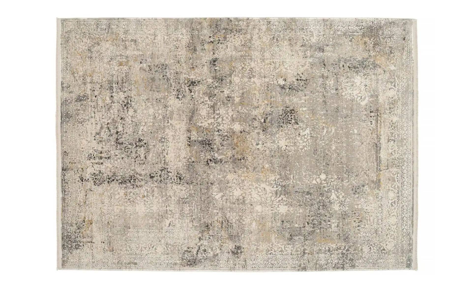 meinTeppich Teppich  Palermo ¦ grau ¦ Synthetische Fasern ¦ Maße (cm): B: 240 H: 0,8 Teppiche > Wohnteppiche - Höffner