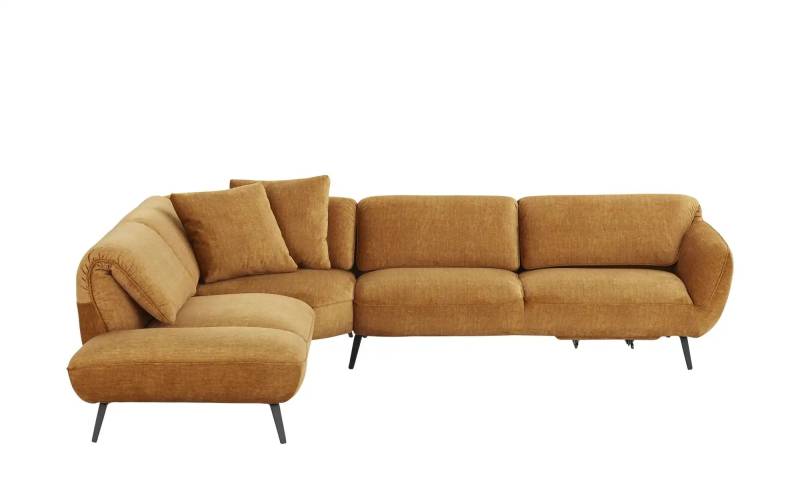 pop Ecksofa  Ventus ¦ gelb ¦ Maße (cm): B: 304 T: 246.0 Polstermöbel > Sofas > Ecksofas - Höffner