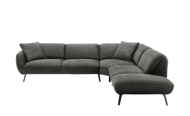 pop Ecksofa  Ventus ¦ grau ¦ Maße (cm): B: 304 T: 246.0 Polstermöbel > Sofas > Ecksofas - Höffner