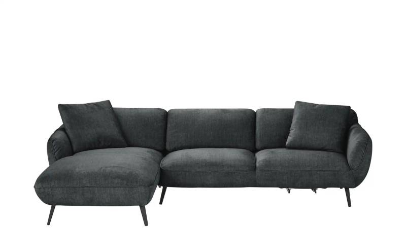 pop Ecksofa  Ventus ¦ schwarz ¦ Maße (cm): B: 281 H: 111 T: 174.0 Polstermöbel > Sofas > Ecksofas - Höffner