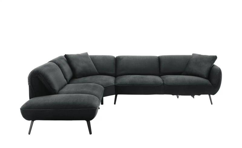 pop Ecksofa  Ventus ¦ schwarz ¦ Maße (cm): B: 304 T: 246.0 Polstermöbel > Sofas > Ecksofas - Höffner