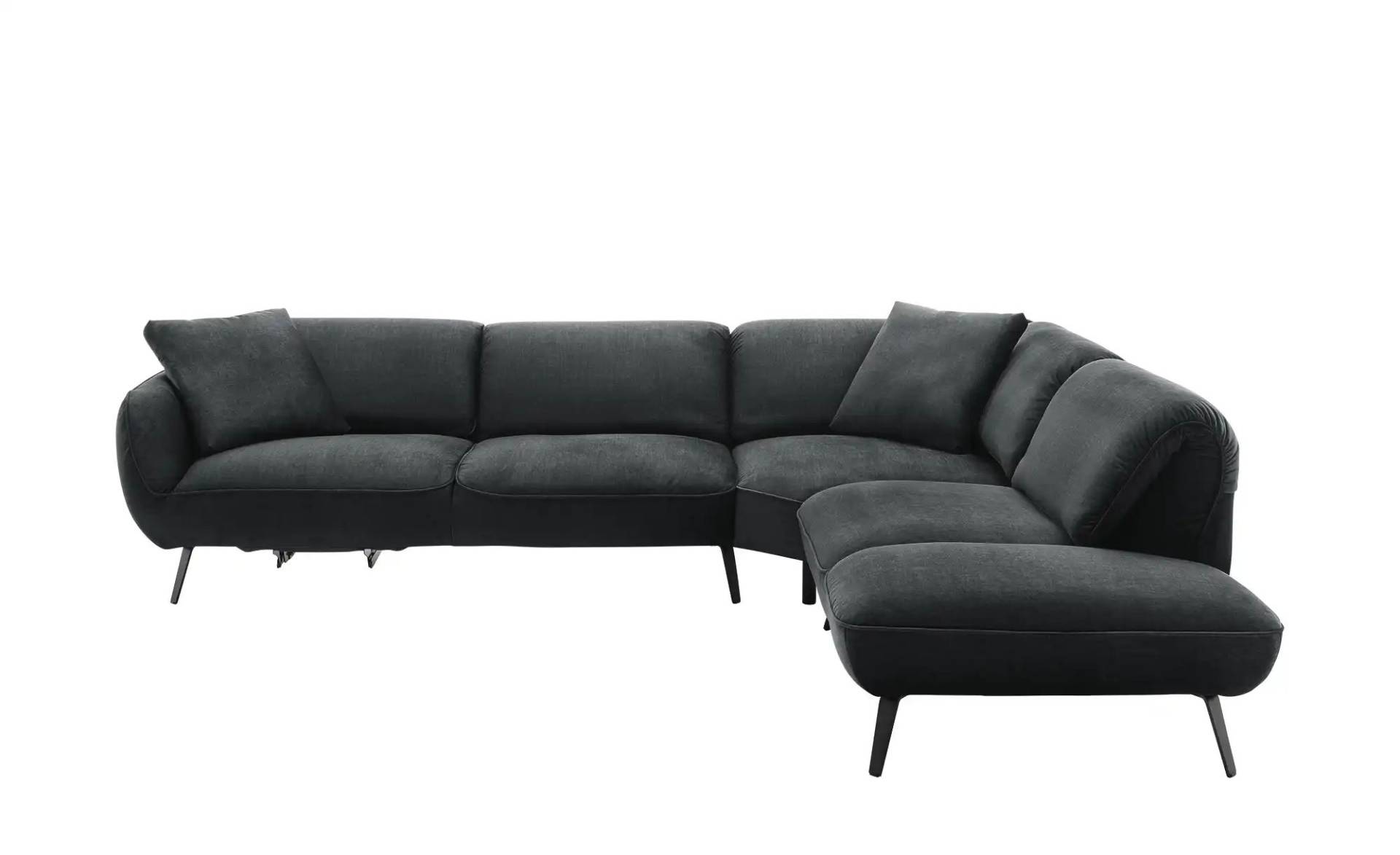 pop Ecksofa  Ventus ¦ schwarz ¦ Maße (cm): B: 304 T: 246.0 Polstermöbel > Sofas > Ecksofas - Höffner