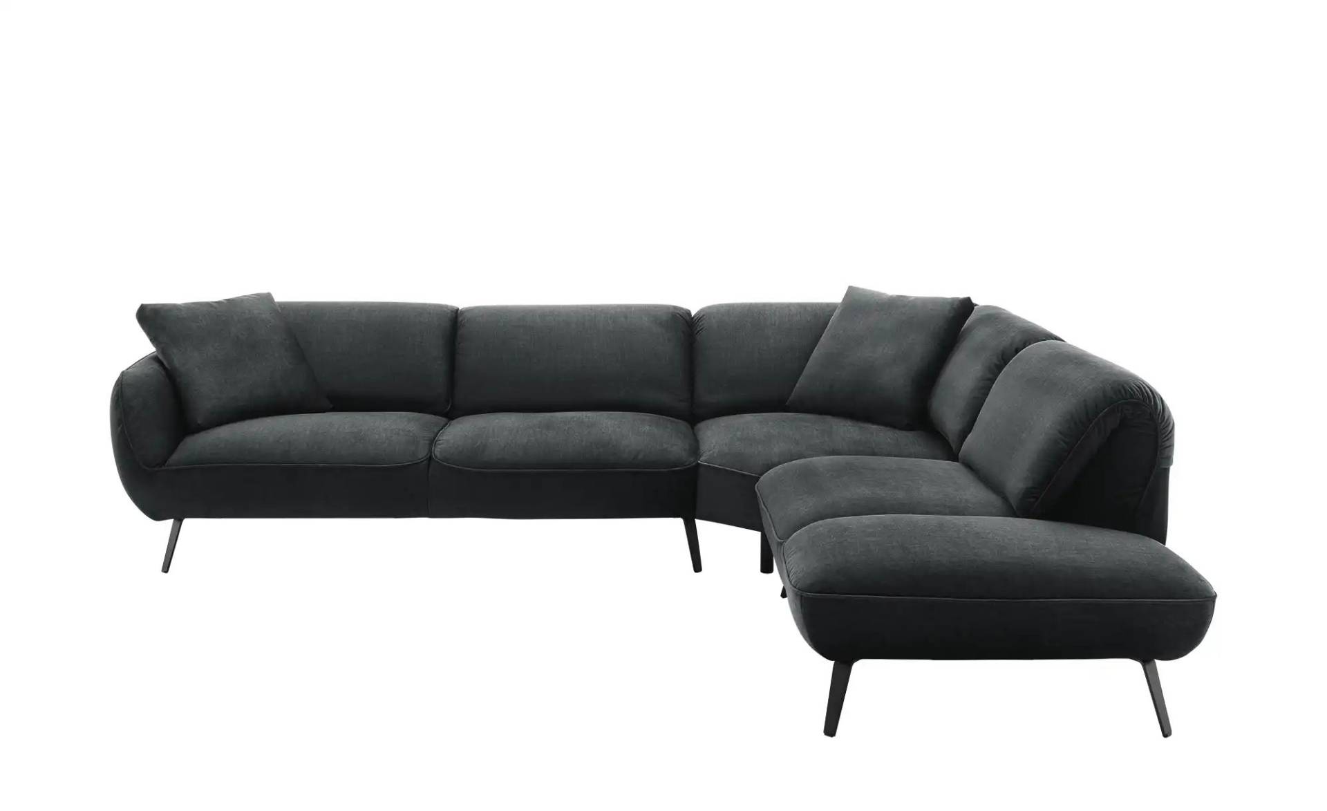 pop Ecksofa  Ventus ¦ schwarz ¦ Maße (cm): B: 304 T: 246.0 Polstermöbel > Sofas > Ecksofas - Höffner