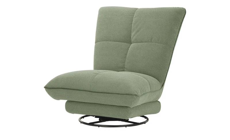 pop Sessel zweifarbig Cosy Cloudyflex ¦ grün ¦ Maße (cm): B: 89 H: 98 T: 108.0 Polstermöbel > Sessel > Drehsessel - Möbel Kraft