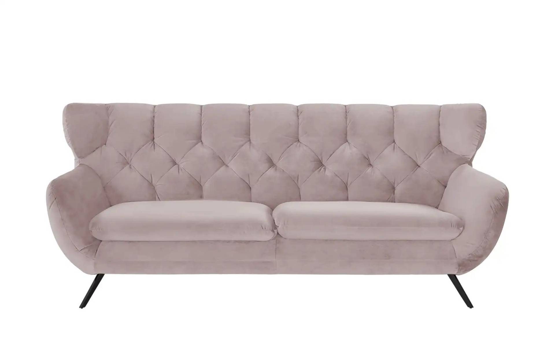 pop Sofa  Caldara ¦ rosa/pink ¦ Maße (cm): B: 225 H: 94 T: 95 Polstermöbel > Sofas > 3-Sitzer - Möbel Kraft